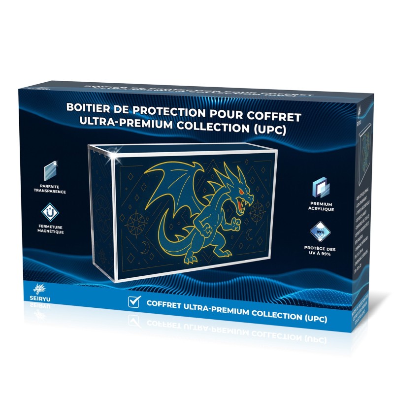 Boitier de protection en acrylique pour UPC Pokémon