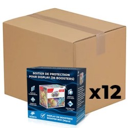 Carton de 12 protections en acrylique pour Display Pokémon