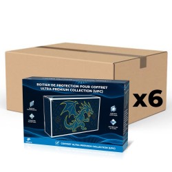 Carton de 6 protections en acrylique pour UPC Pokémon
