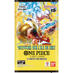 Display One Piece "Aventure sur l'Île de Dieu" (OP-15) Français