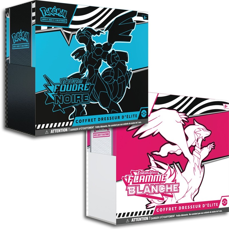 ETB Foudre Noire + ETB Flamme Blanche (EV10.5)
