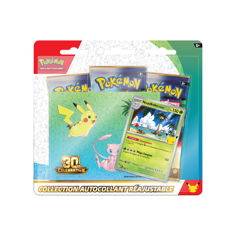Tripack Collection Autocollants + Promo Noadkoko 30e Anniversaire