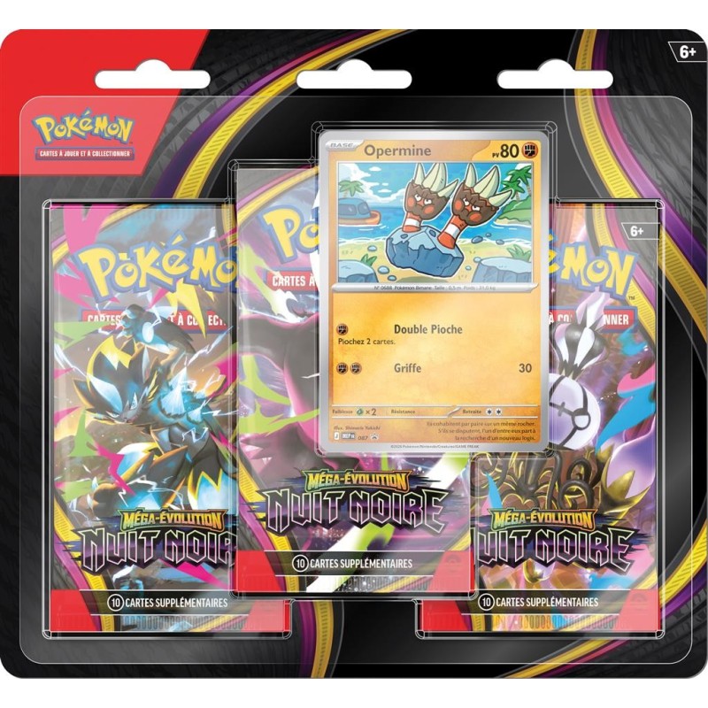 Tripack Nuit Noire (ME5) + promo Opermine