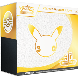Coffret Dresseur d'Elite (ETB) Pokémon 30e Anniversaire