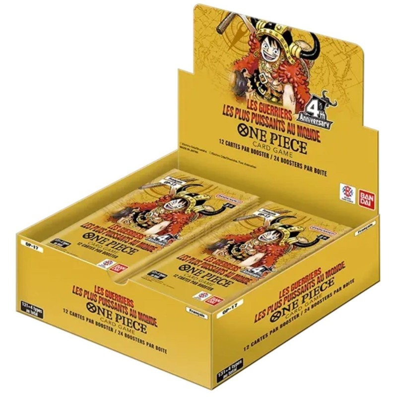 Display One Piece "Les Guerriers Les Plus Puissants Au Monde" (OP-17) Français