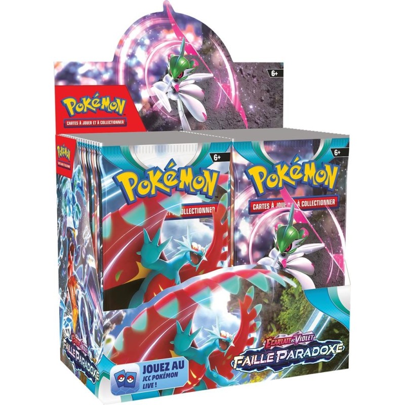 Display Pokémon Faille Paradoxe (EV4)