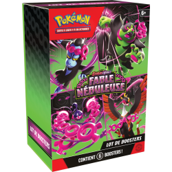 Display de bundles Pokémon Fable Nébuleuse (EV6.5)