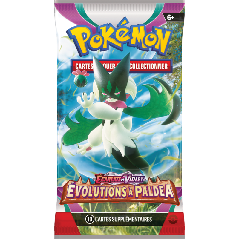 Booster Pokémon Évolutions à Paldéa (EV2) Booster Pokémon Évolutions à Paldéa (EV2)