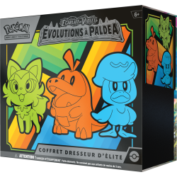 Coffret Dresseur d'Élite (ETB) Évolutions à Paldéa (EV02)