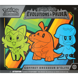 Coffret Dresseur d'Élite (ETB) Évolutions à Paldéa (EV02)