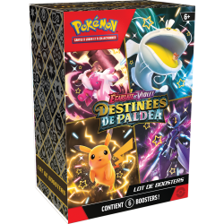 Bundle de 6 Boosters Destinées de Paldéa (EV4.5)