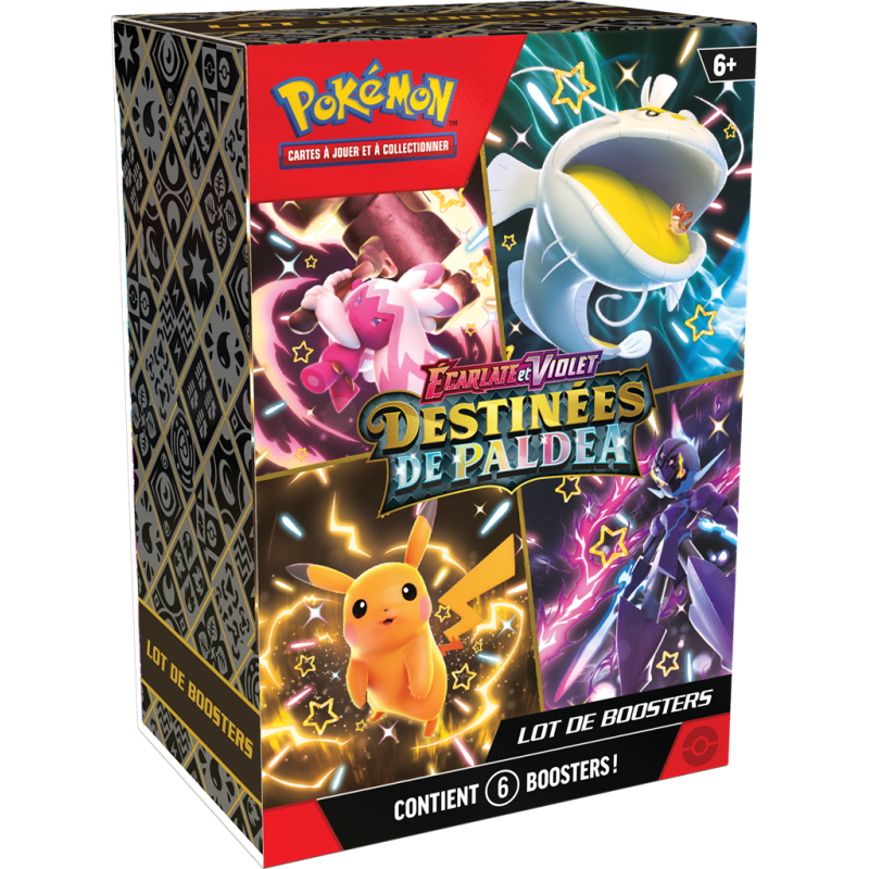 Bundle de 6 Boosters Destinées de Paldéa (EV4.5) Bundle de 6 Boosters Destinées de Paldéa (EV4.5)