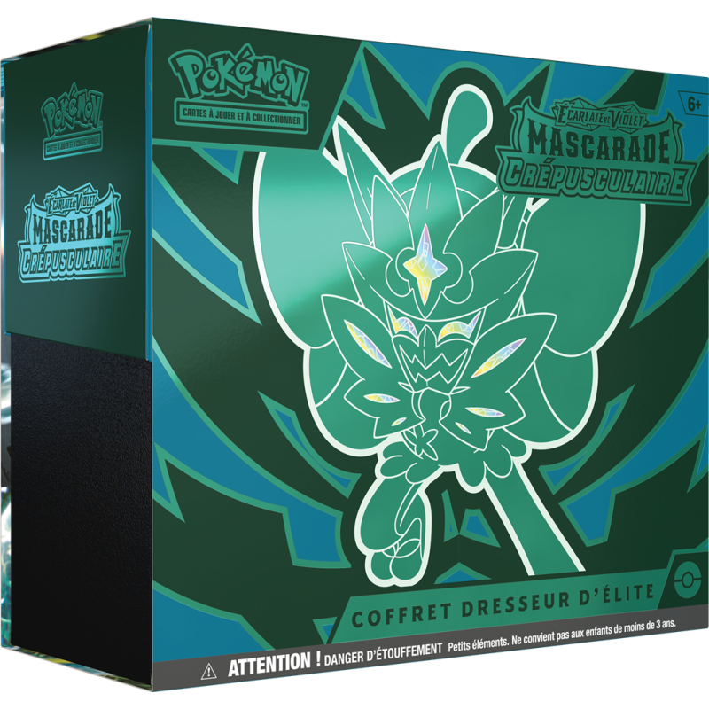 Coffret Dresseur d'Élite (ETB) Mascarade Crépusculaire (EV06)