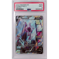 Mewtwo V 072/078 Pokemon Go 2022 Français PSA9