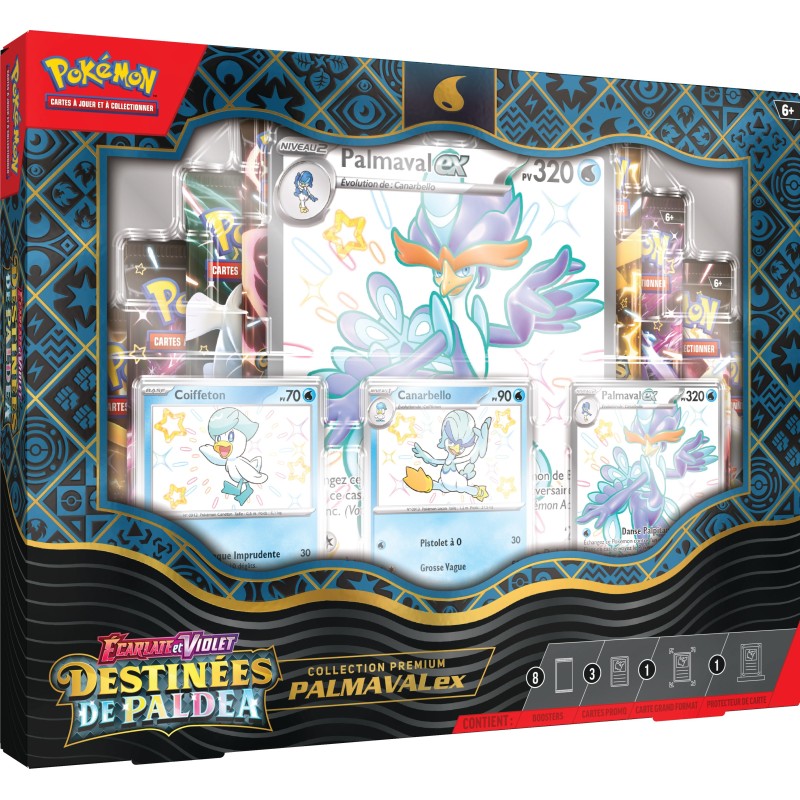 Coffret Premium Palmaval EX Destinées de Paldéa
