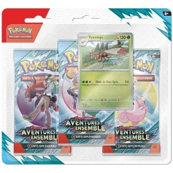 Tripack Aventures Ensemble (EV09) + Promo Yanmega