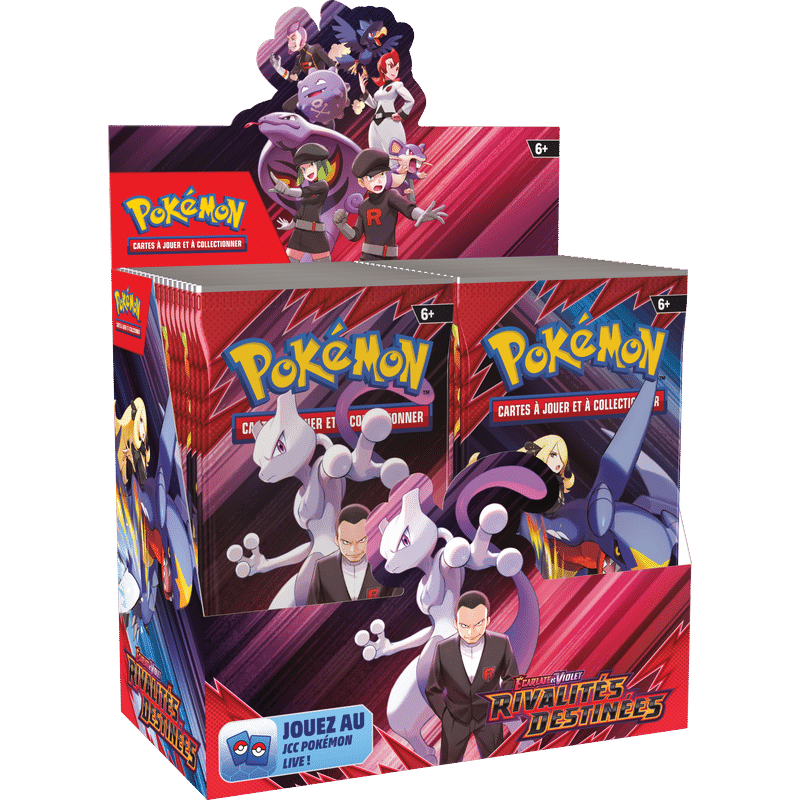 Display Pokémon Rivalités Destinées (EV10)