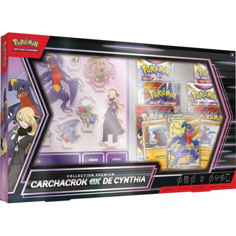 Coffret Carchacrok Ex de Cynthia (Rivalités Destinées) EV10 Coffret Carchacrok Ex de Cynthia (Rivalités Destinées) EV10