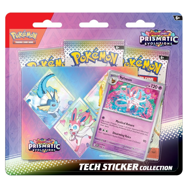 Tripack autocollants réajustables Évolutions Prismatiques "Nymphali" Tripack autocollants réajustables Évolutions Prismatiques "Nymphali"